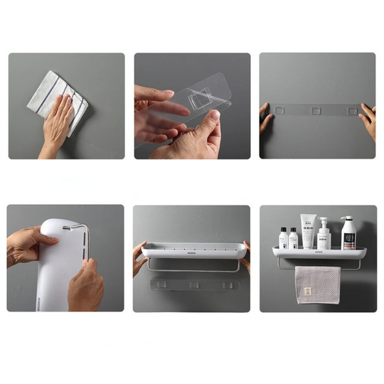 Baderomsarrangør med Integrert Håndklestativ 8