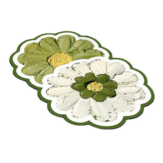 Baderomsgulvmatte med Blomsterdesign 4