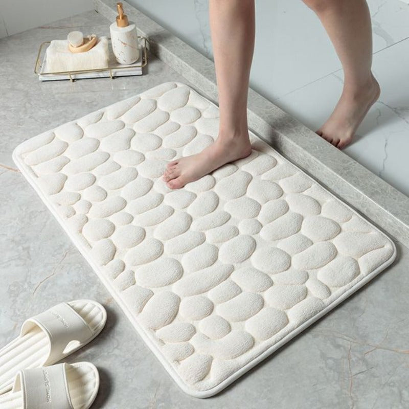 Baderomsmatte Pebble Design Moderne Komfortabel Overflate 1
