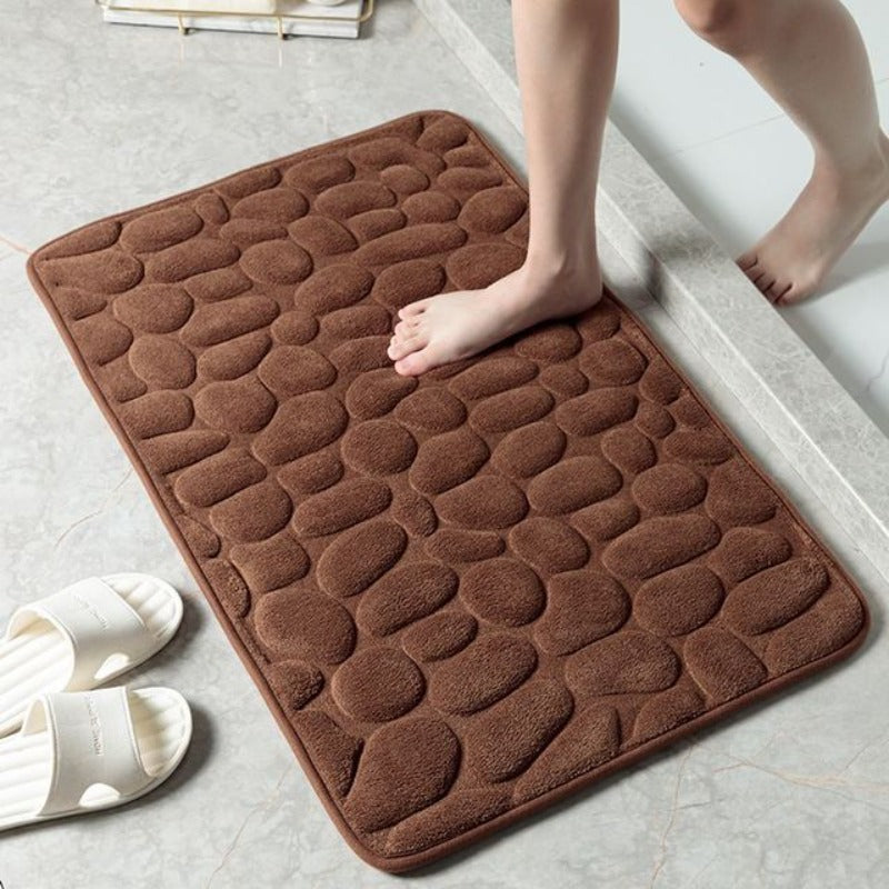 Baderomsmatte Pebble Design Moderne Komfortabel Overflate 3