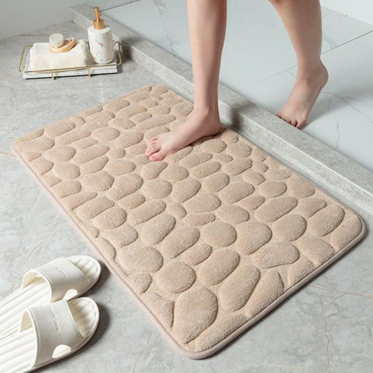 Baderomsmatte Pebble Design Moderne Komfortabel Overflate 4