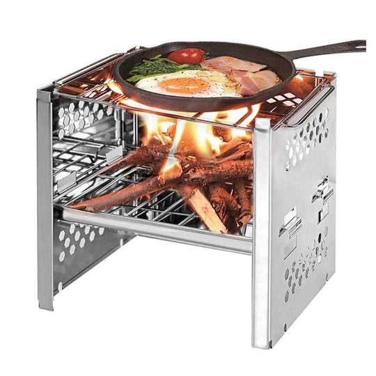 Bærbar BBQ Grill for Utendørs Bruk 0