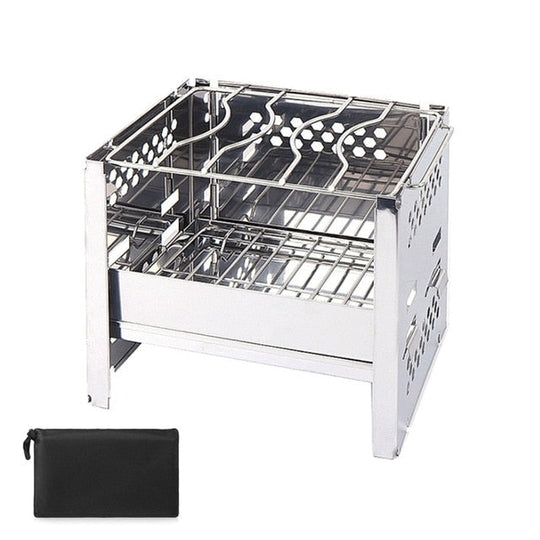 Bærbar BBQ Grill for Utendørs Bruk 5