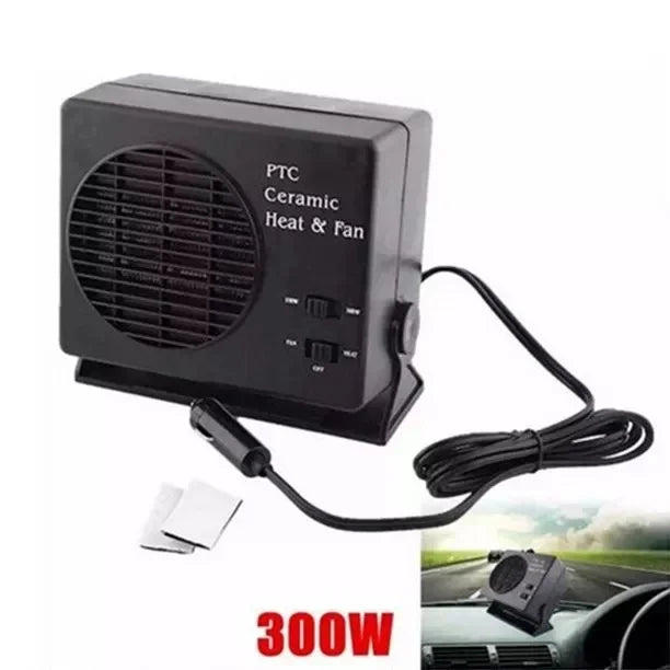 Bærbar Bilvarmer 12V Keramisk Med Termostat Kompakt Design 3