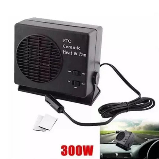 Bærbar Bilvarmer 12V Keramisk Med Termostat Kompakt Design 3