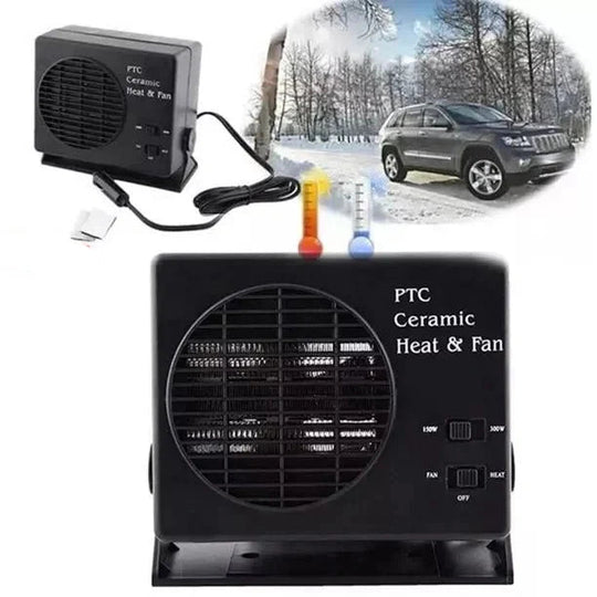 Bærbar Bilvarmer 12V Keramisk Med Termostat Kompakt Design 5