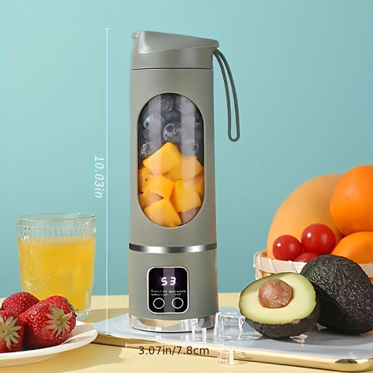 Bærbar Blender USB Oppladbar for Smoothies 4