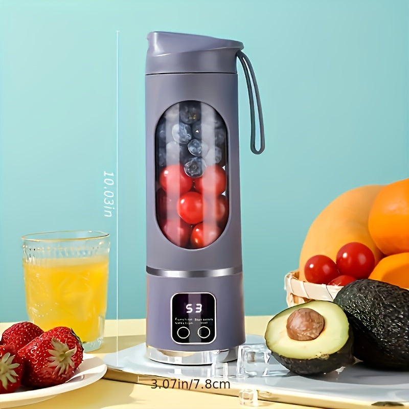 Bærbar Blender USB Oppladbar for Smoothies 7
