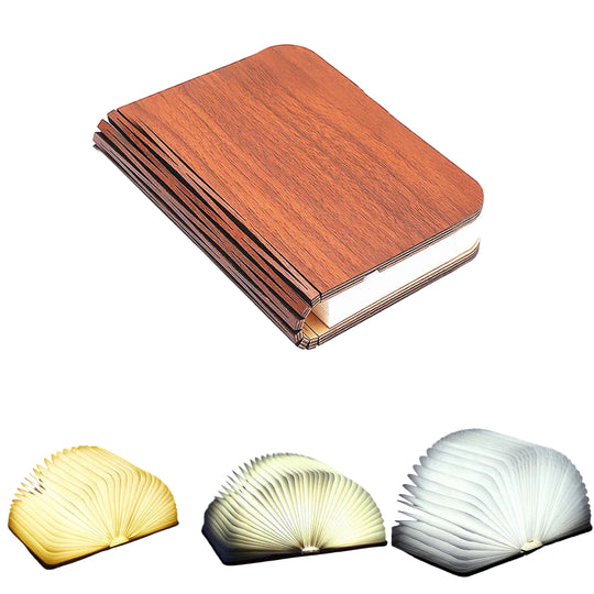 Bærbar Boklampe Sammenleggbar LED 0