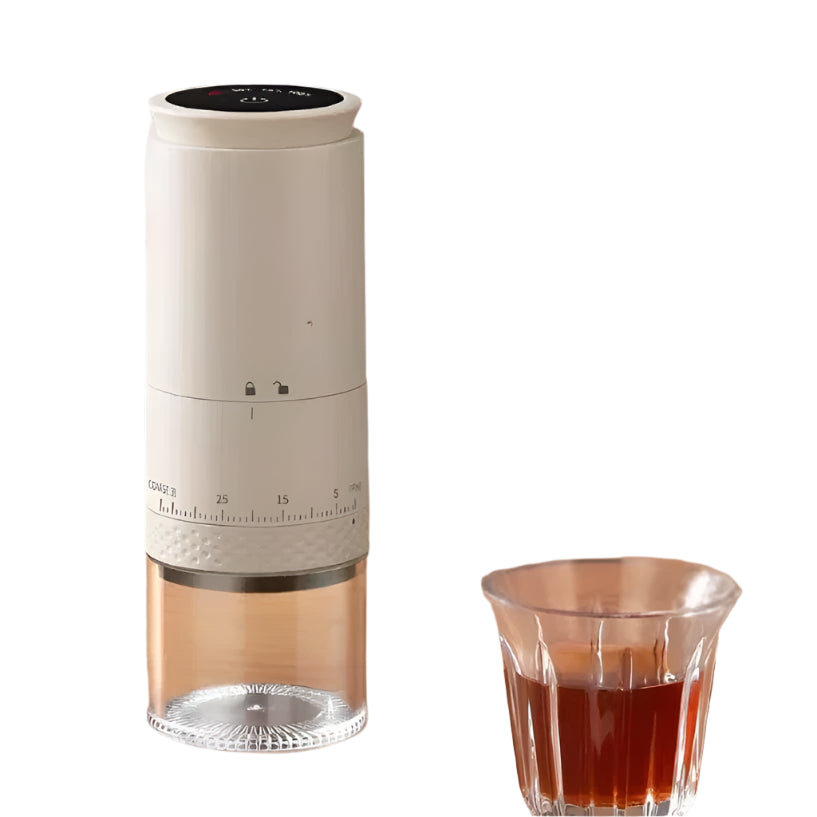 Bærbar Elektrisk Kaffekvern med Justerbart Malenivå 2