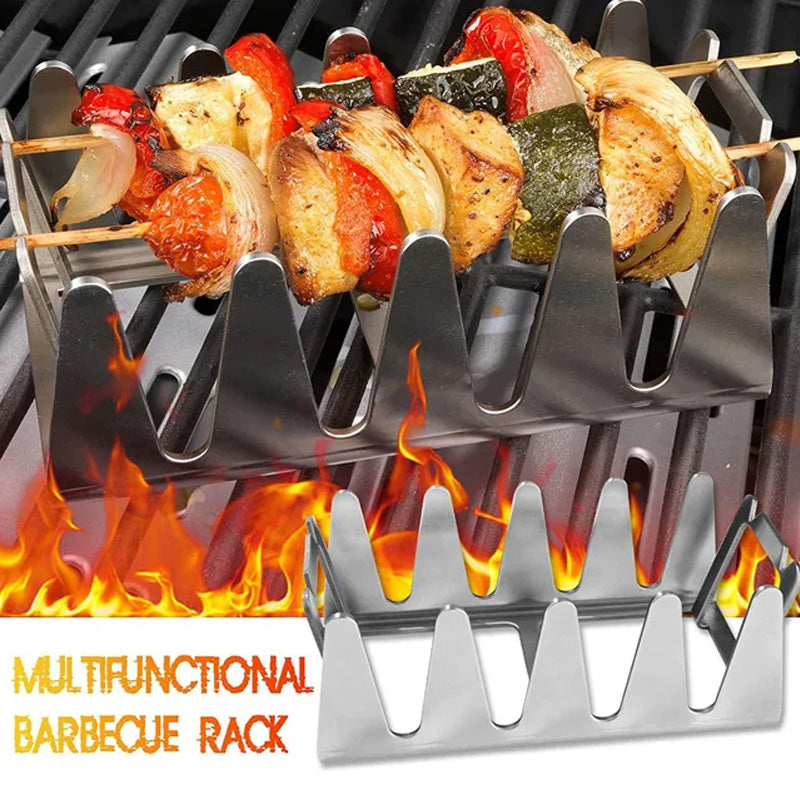 Bærbar Gassgrill Kompakt For Utendørs Grilling 6