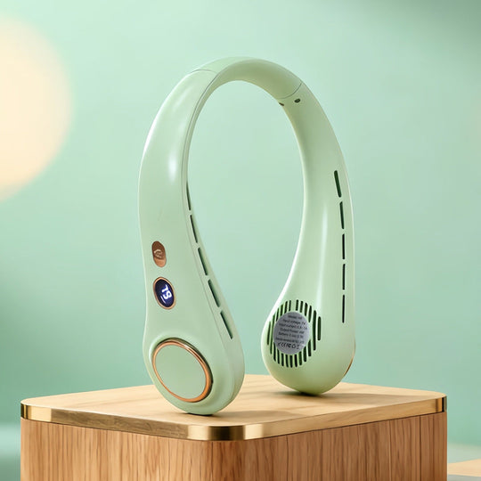 Bærbar Halsvifte for Kvinner Innovativ Design 10