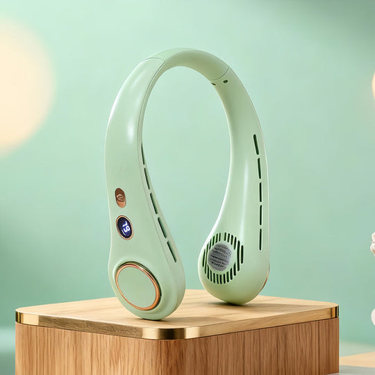 Bærbar Halsvifte for Kvinner Innovativ Design 3