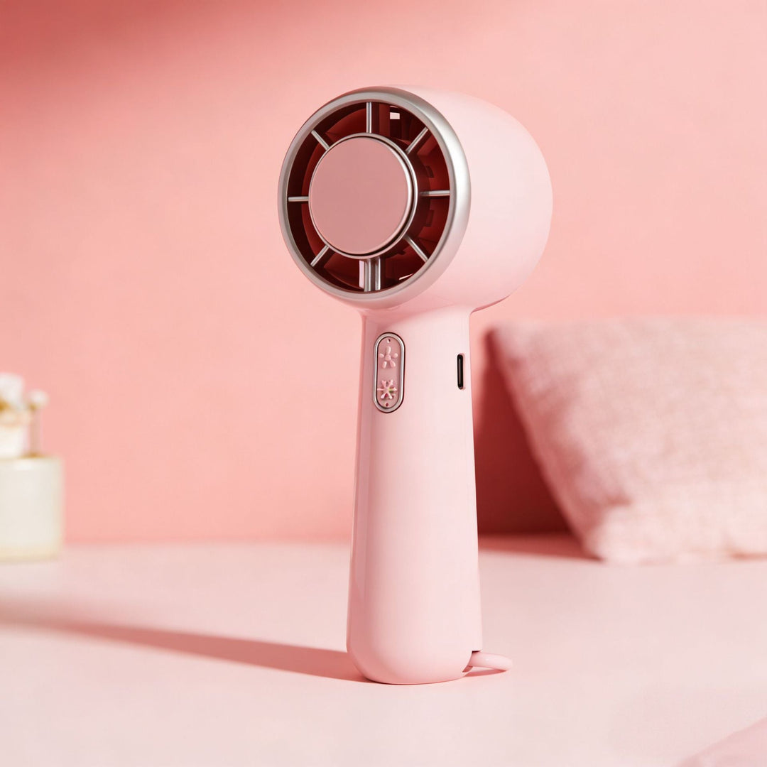 Bærbar Håndholdt Vifte med Ergonomisk Design 3