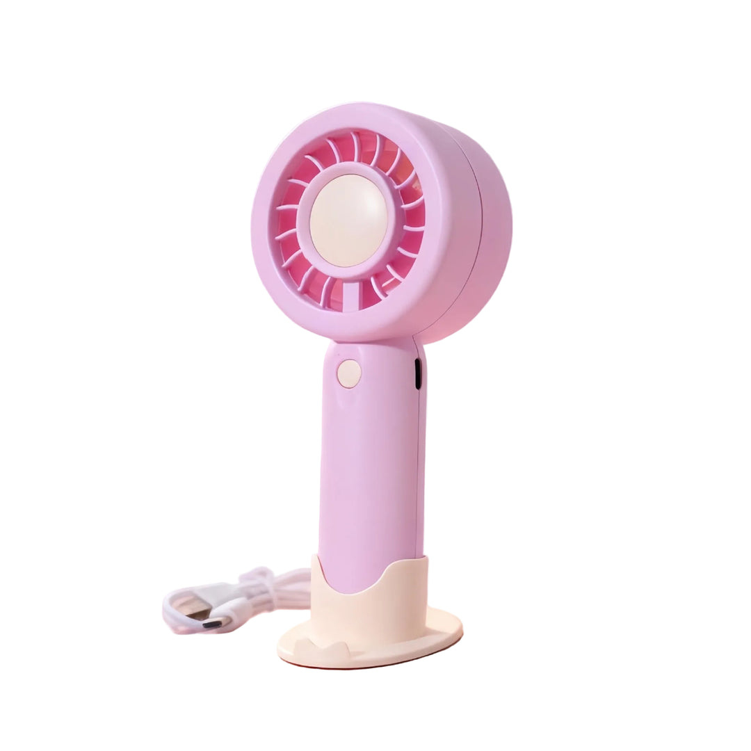 Bærbar Håndvifte for Kvinner med Ergonomisk Design 0