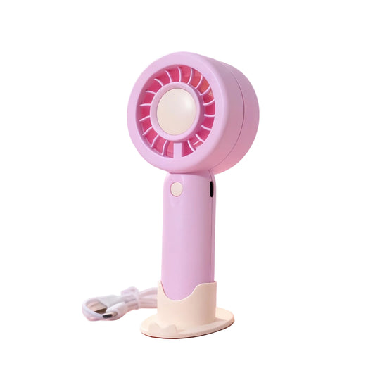 Bærbar Håndvifte for Kvinner med Ergonomisk Design 0