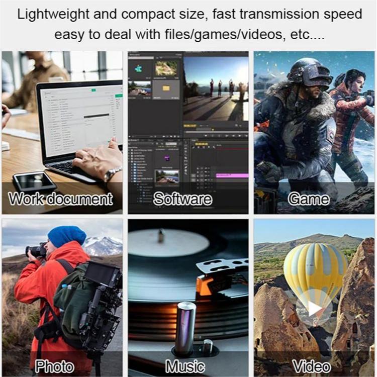 Bærbar Harddisk 10TB USB 3.0 Kompakt Design 3