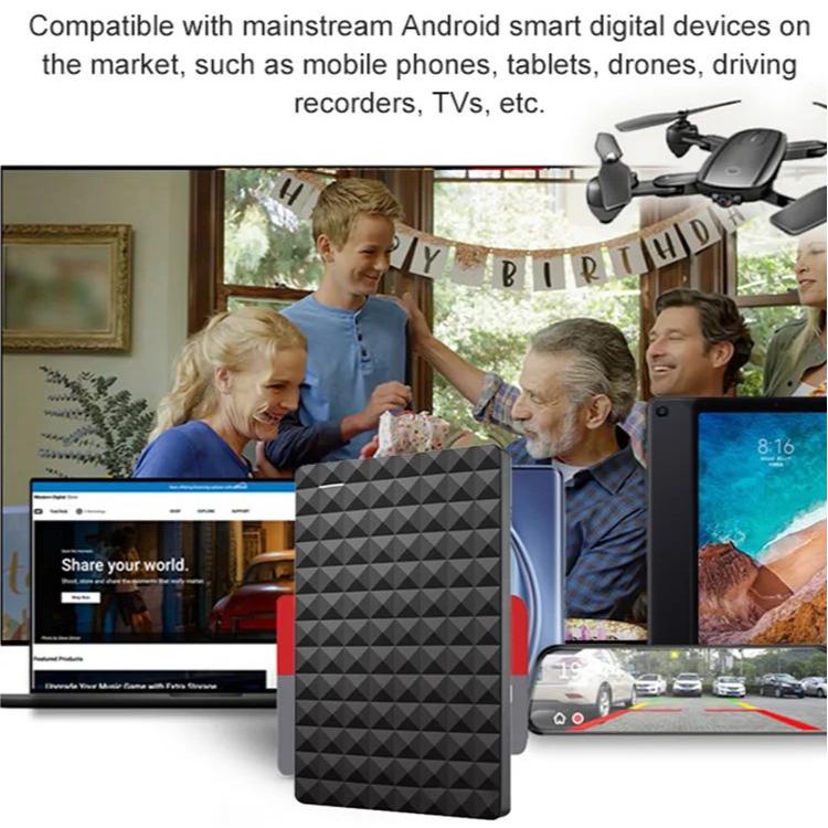 Bærbar Harddisk 10TB USB 3.0 Kompakt Design 5