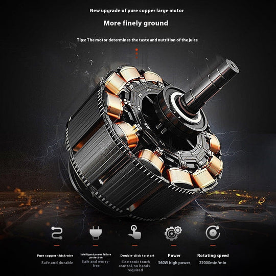Bærbar Juicer Multifunksjonell Blender 3