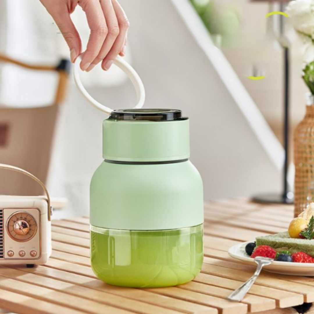 Bærbar Juicer og Blender 2-i-1 for Smoothies 0