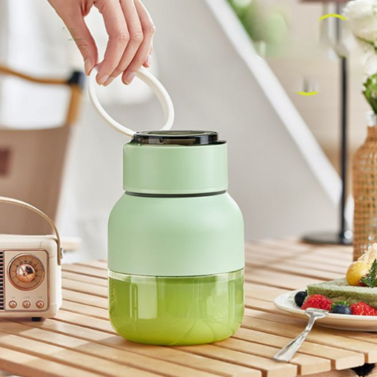 Bærbar Juicer og Blender 2-i-1 for Smoothies 0