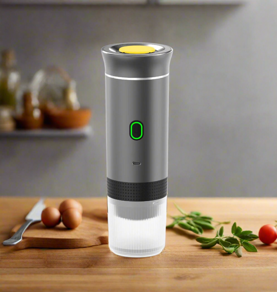 Bærbar Kaffemaskin Kompakt Med Trådløs Drift 9