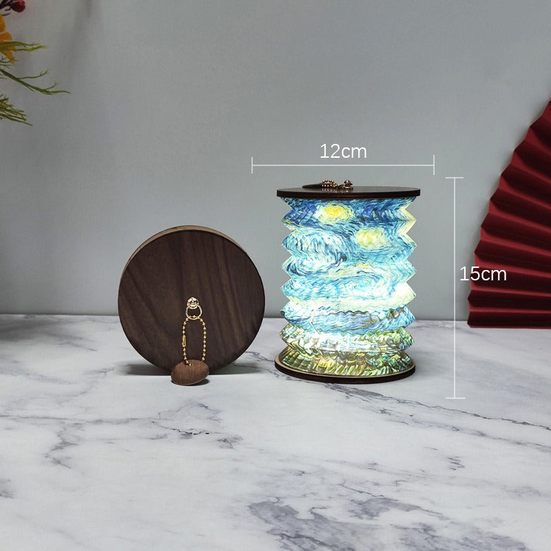 Bærbar LED-lanterne med kompakt design 7