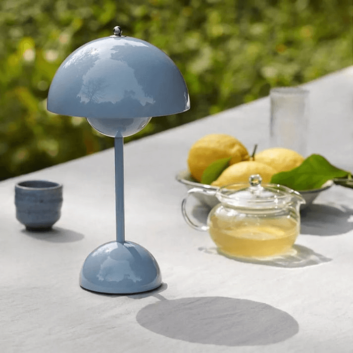 Bærbar LED Bordlampe Moderne Design 6