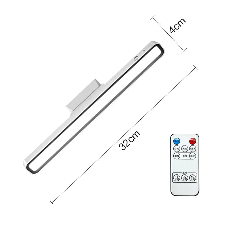 Bærbar LED Lysstang med Magnetisk Feste Trådløs Justerbar Belysning 6