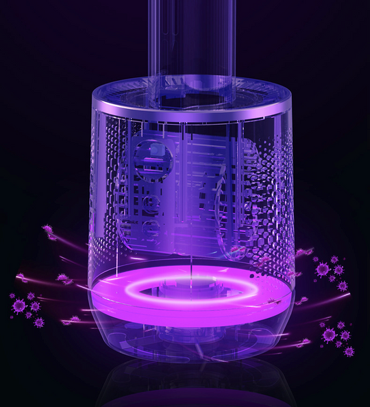 Bærbar Luftkjøler med Luftrenser og Oscillerende Vifte 3