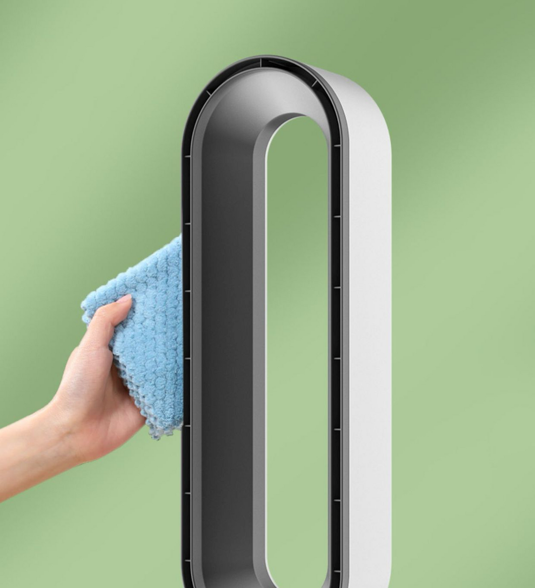 Bærbar Luftkjøler med Luftrenser og Oscillerende Vifte 6