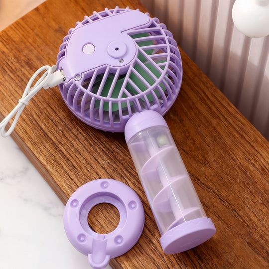 Bærbar Mini-USB Vifte med Spiraldesign 2