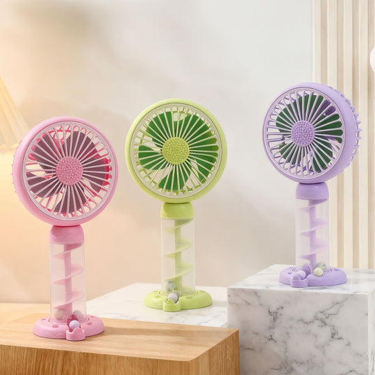 Bærbar Mini-USB Vifte med Spiraldesign 4