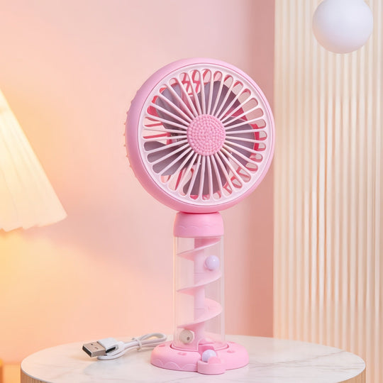 Bærbar Mini-USB Vifte med Spiraldesign 5