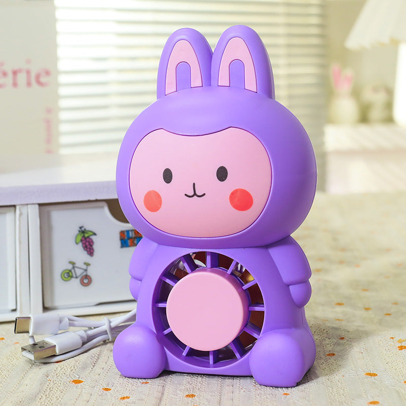 Bærbar Minivifte med Sjarmerende Dyredesign 8