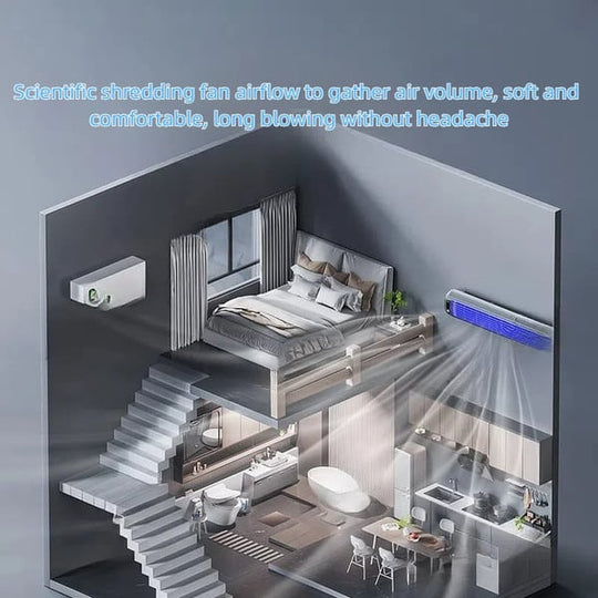 Bærbar Mobilvifte Stillegående Design 3