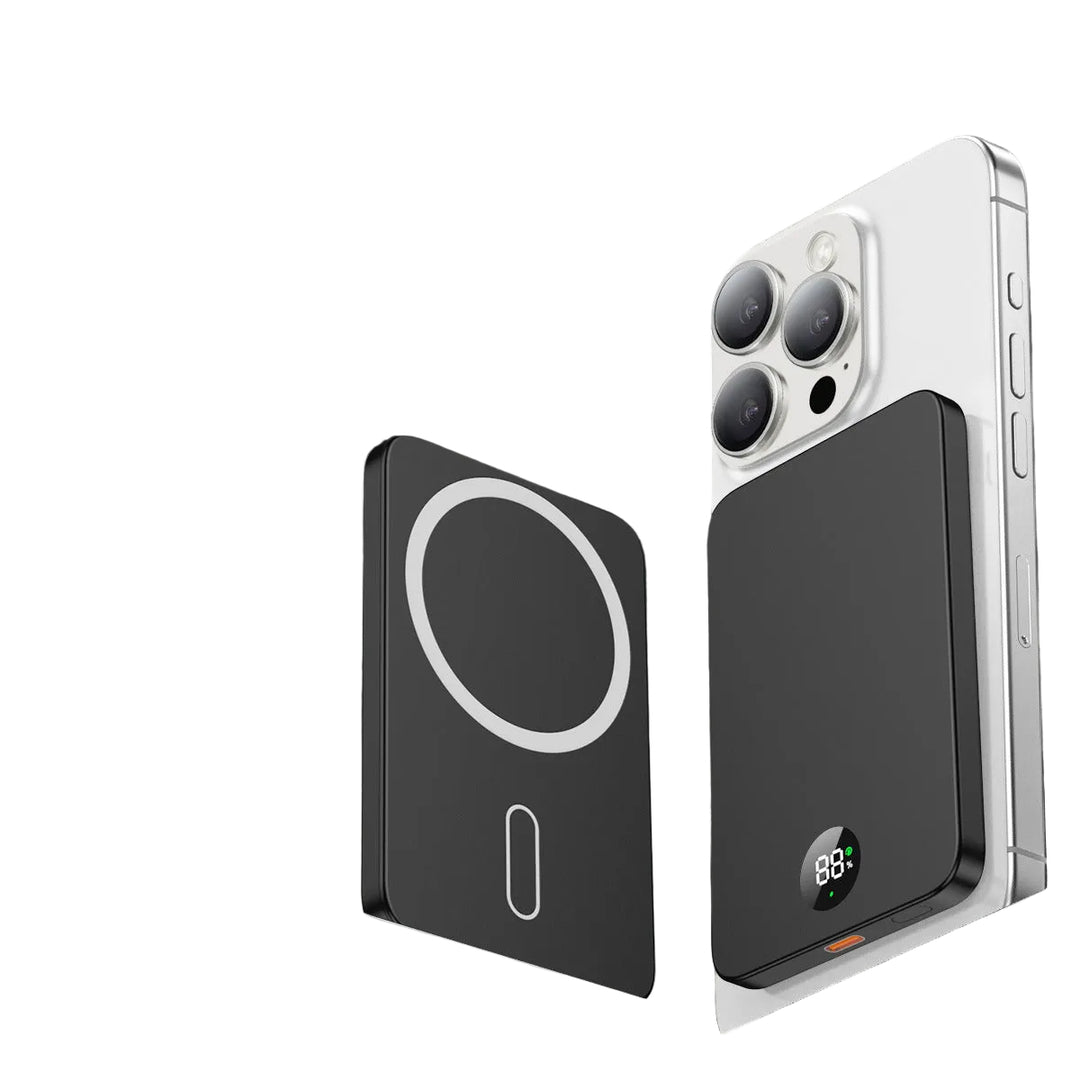Bærbar Power Bank med Magnetisk Lading 0