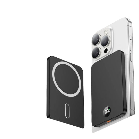Bærbar Power Bank med Magnetisk Lading 0