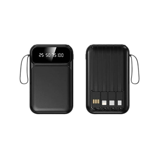 Bærbar Powerbank 20000mAh med LED-skjerm og Flere USB-porter Nødlader 1