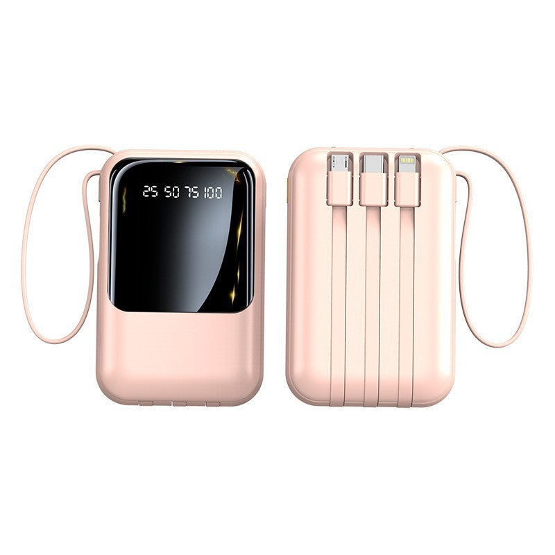 Bærbar Powerbank 20000mAh med LED-skjerm og Flere USB-porter Nødlader 3