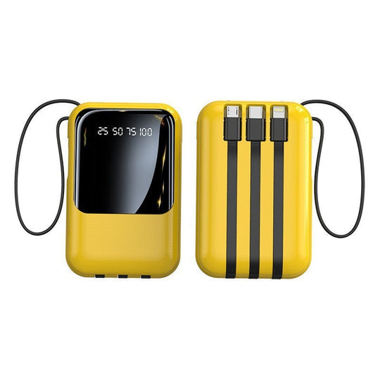 Bærbar Powerbank 20000mAh med LED-skjerm og Flere USB-porter Nødlader 6