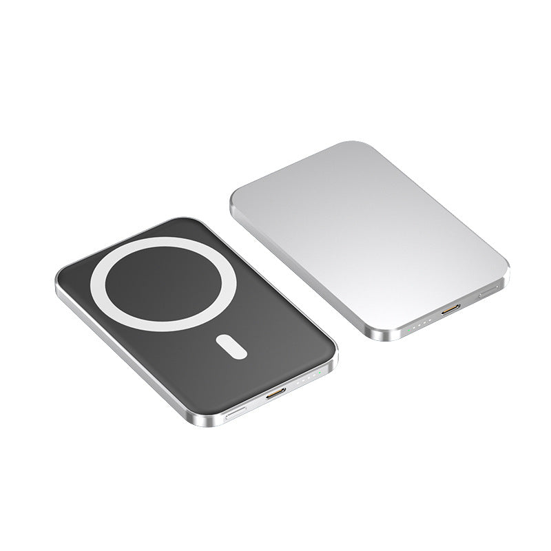 Bærbar Powerbank 20000mAh med Magnetisk Tilkobling og LED-Skjerm Nødlader 10