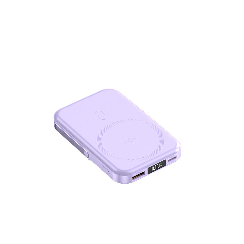 Bærbar Powerbank med Digitalt Display og Trådløs Lading 2