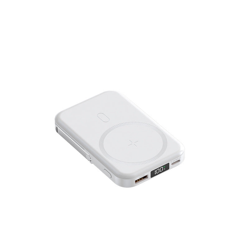 Bærbar Powerbank med Digitalt Display og Trådløs Lading 4
