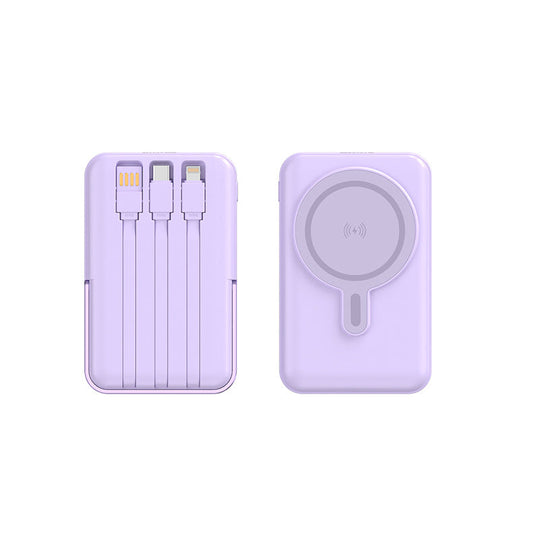Bærbar Powerbank med Stativ for Rask Lading 4