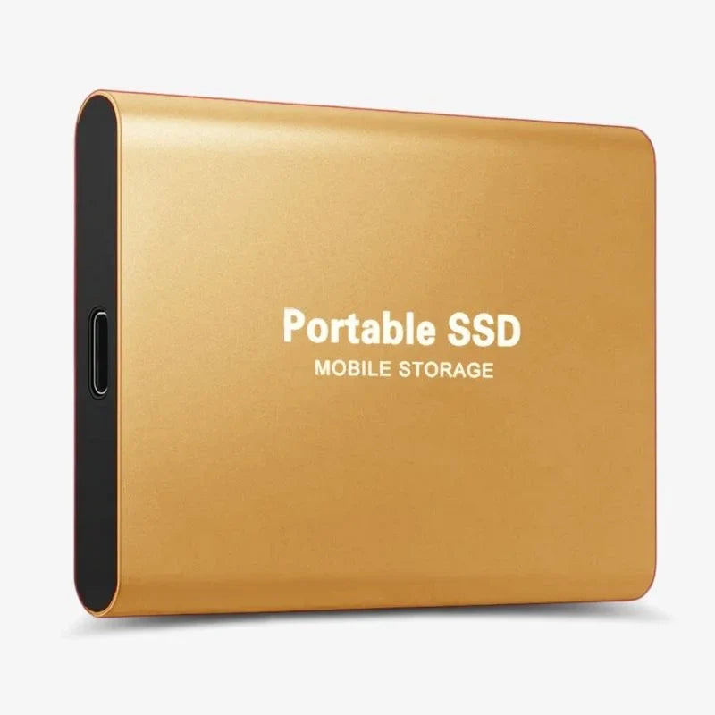 Bærbar SSD-lagring Aluminium 1TB-16TB Rask Overføring 1050 MB/s 2