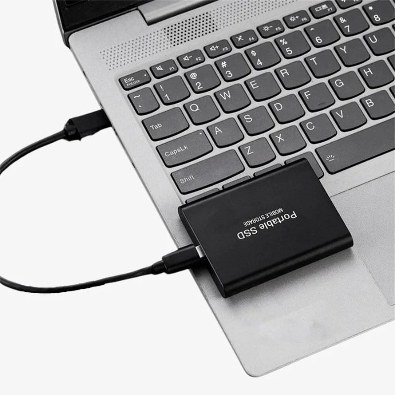 Bærbar SSD-lagring Aluminium 1TB-16TB Rask Overføring 1050 MB/s 4