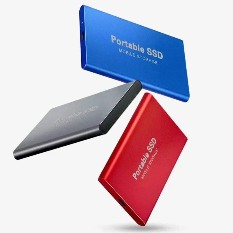 Bærbar SSD-lagring Aluminium 1TB-16TB Rask Overføring 1050 MB/s 8
