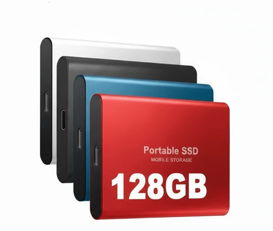 Bærbar SSD-stasjon med kompakt design og rask dataoverføring 4
