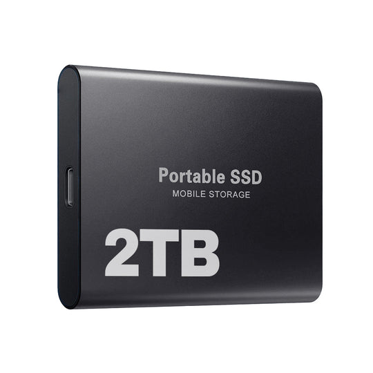Bærbar SSD Lagring Ekstern Høyhastighets USB-C 1050MB/s 7
